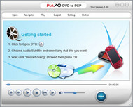 Plato DVD to PSP Converter screenshot